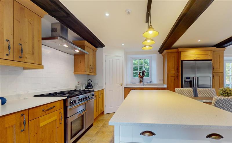 This is the kitchen at Lower Mill, Nr Williton