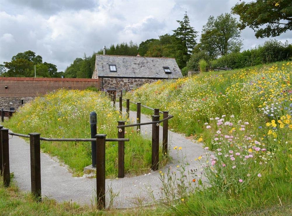 Beautifully resored barns set amongst wild flowers and rolling countryside