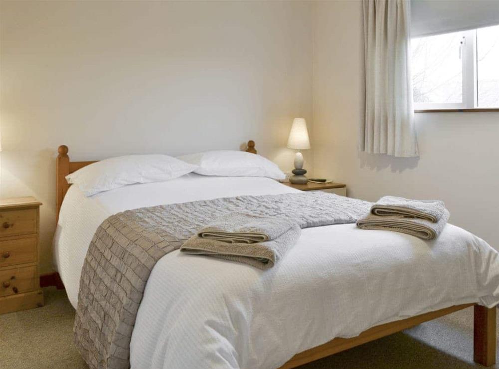 Relaxing double bedroom at Lower Moon in Port Isaac, Cornwall
