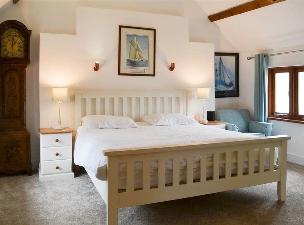 Double bedroom at Lower Netherdowns in Weare Giffard, Bideford, Devon