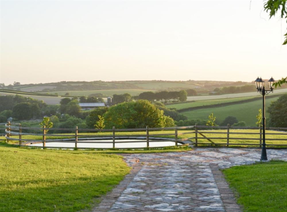 Stunning Devon countryside views at Combe View, 