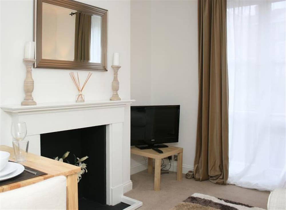 Living room/dining room at Lower Pantiles Apartment in Tunbridge Wells, Kent