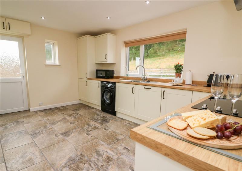 This is the kitchen at Lower Pentre, Llandrindod Wells