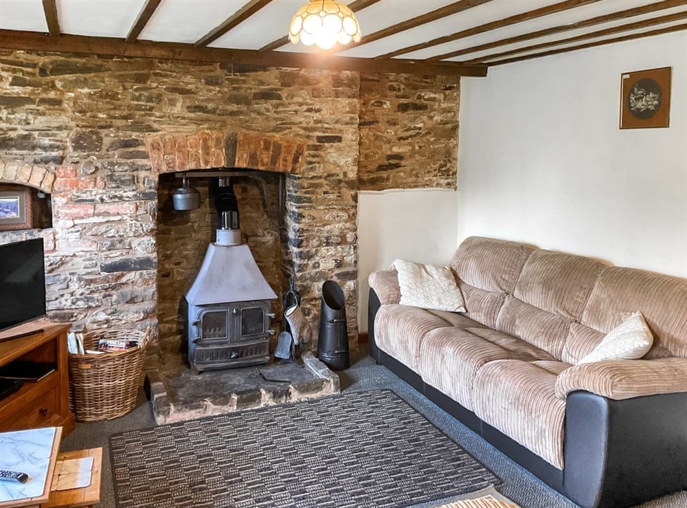 Living room (photo 2) at Lower Rheol in Crickadarn, near Brecon, Powys