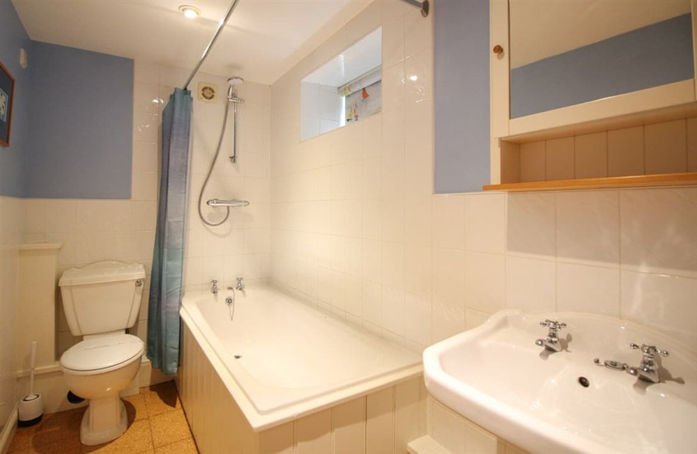 Bathroom at Lower Stables in Tregony, Cornwall