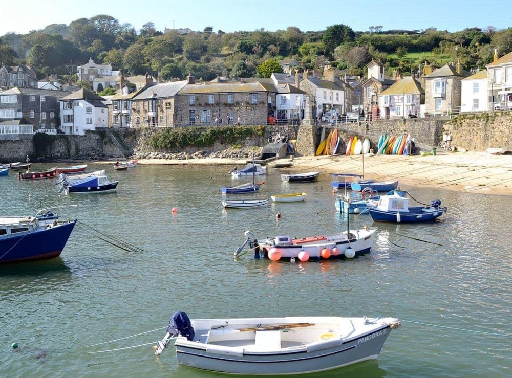 Mousehole harbour at No 2 The Barn, 