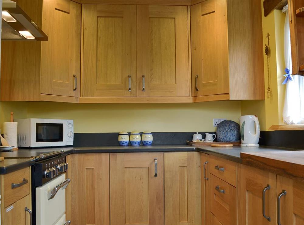 Well equipped kitchen (photo 2) at Lower Trethinna Cottage in Altarnun, near Launceston, Cornwall