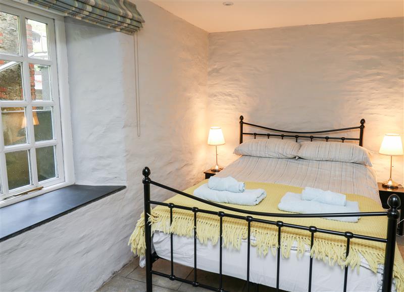 One of the bedrooms at Lower Vestry, Llangrannog