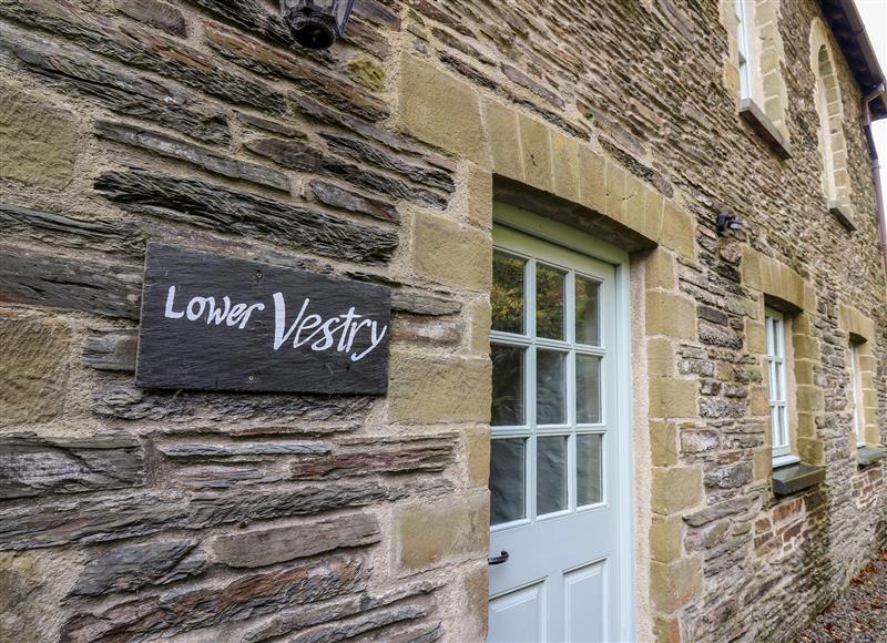 This is the setting of Lower Vestry at Lower Vestry, Llangrannog
