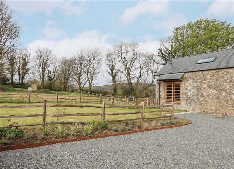 The setting around Lower Walreddon Barn at Lower Walreddon Barn, Tavistock