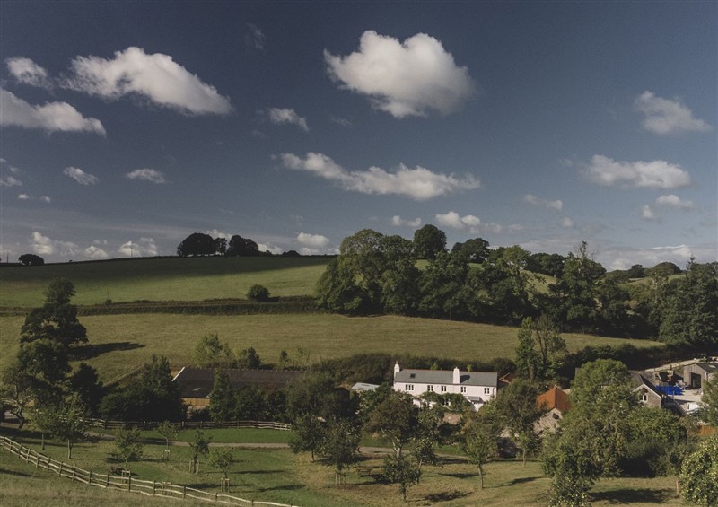 Outside Lower Well Farm House at Lower Well Farm House, Stoke Gabriel