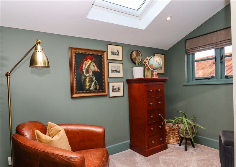 The living room at Lower Well Farm House, Stoke Gabriel