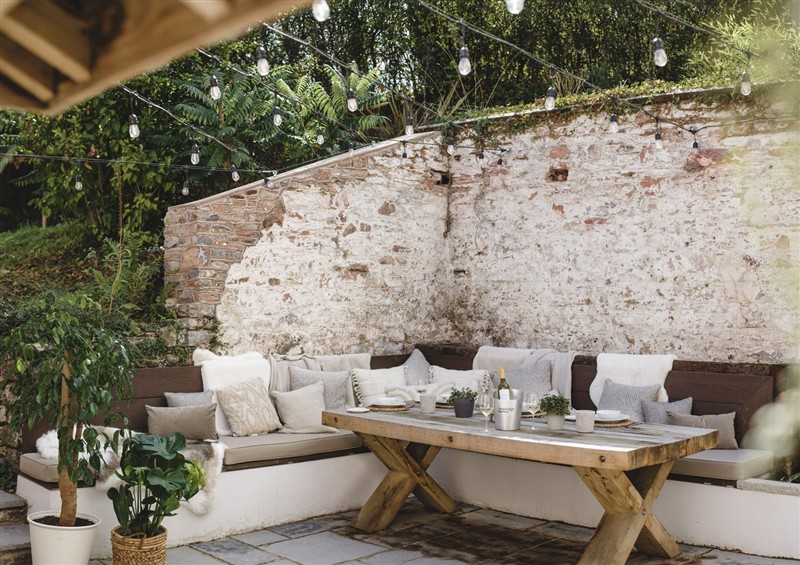 The perfect place to take seat at Lower Well Farm House, Stoke Gabriel