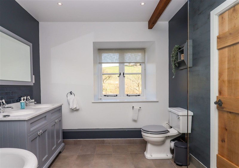This is the bathroom (photo 2) at Lower Well Farm House, Stoke Gabriel