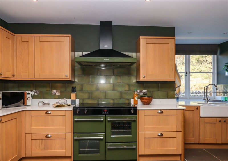 This is the kitchen at Lower Well Farm House, Stoke Gabriel