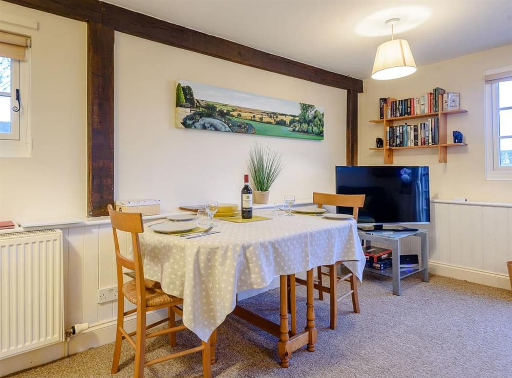 Dining Area at Lower Whiteflood Farm Cottage in Owslebury, Winchester, Hampshire