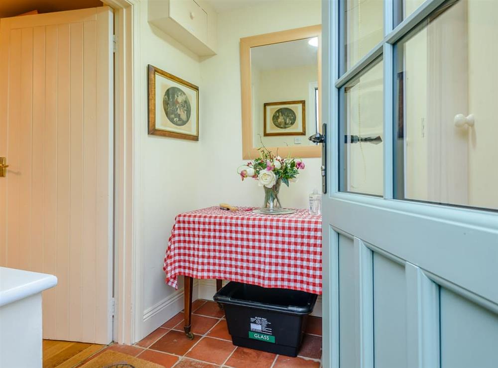 Entrance to kitchen at Lower Whiteflood Farm Cottage in Owslebury, Winchester, Hampshire