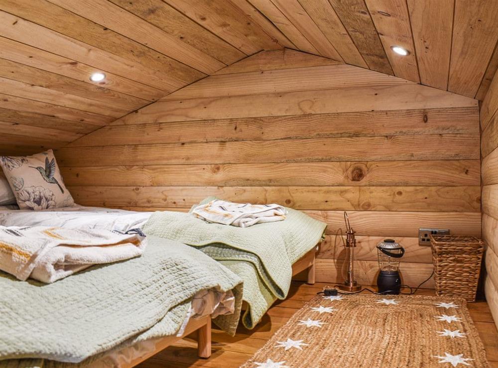 Twin bedroom at The Cabin, 