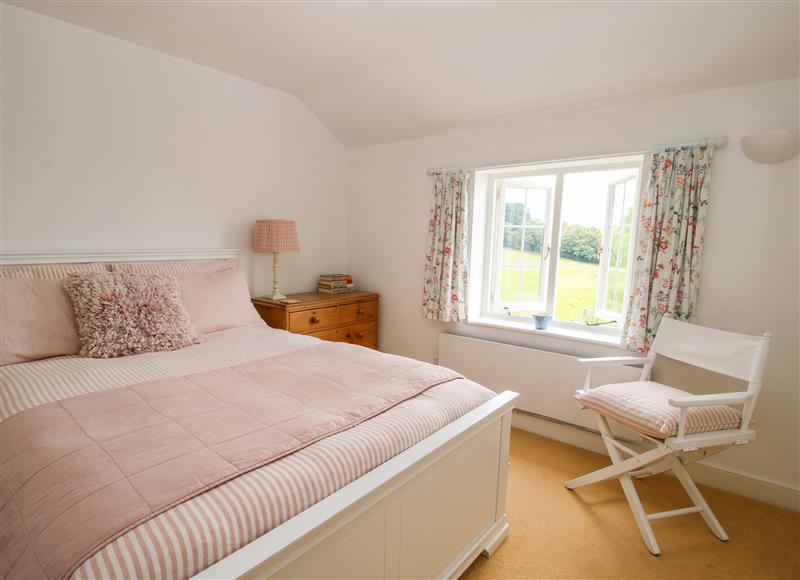 One of the 3 bedrooms at Lower Woodend Cottage, Bircher Common near Orleton