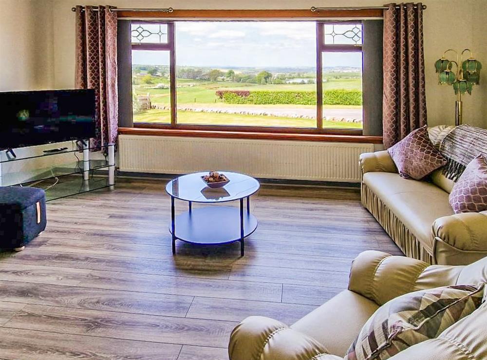 Living room at Lowesmuir Cottage in New Cumnock, Ayrshire