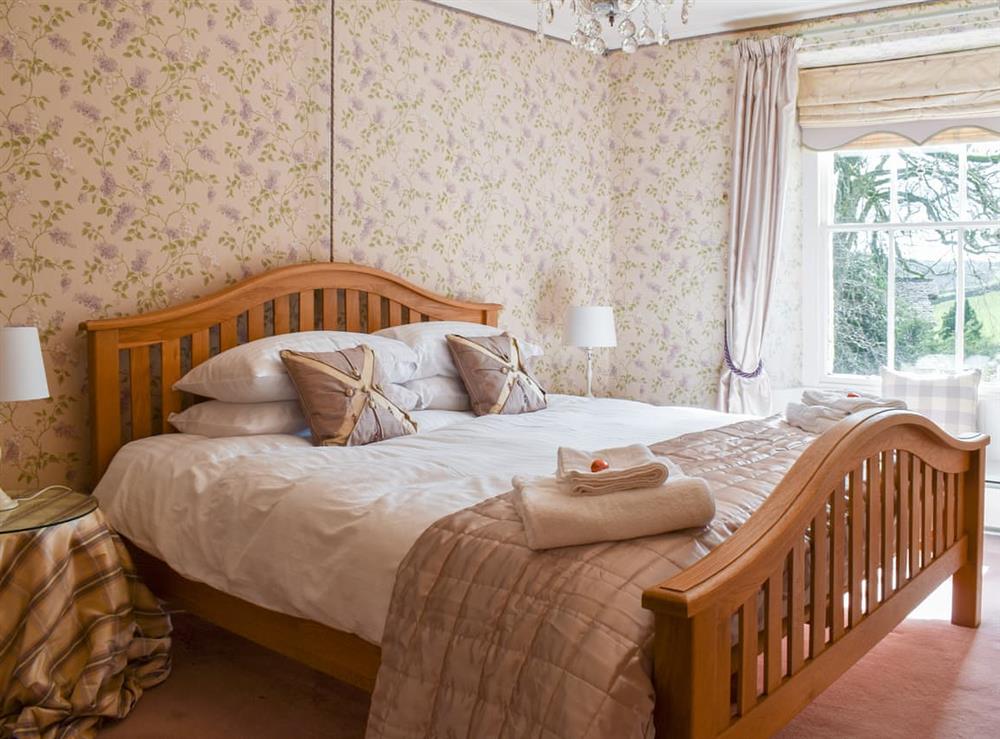 Double bedroom at Lowick House in Lowick, near Coniston, Cumbria