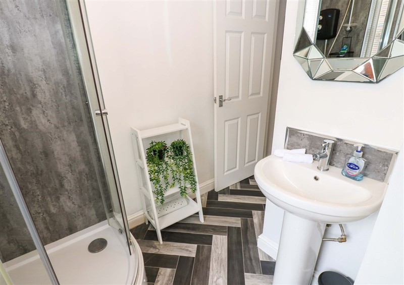The bathroom at Lowther Suite, Whitehaven