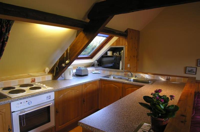 The kitchen at Luccombe Cottage, Near Dunster