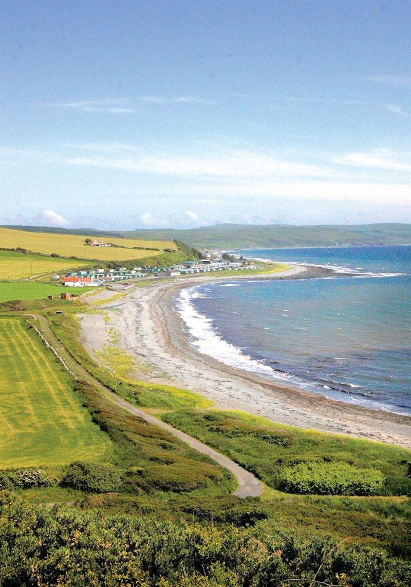 Luce Bay at Luce Bay Holiday Park in Wigtownshire, Scotland