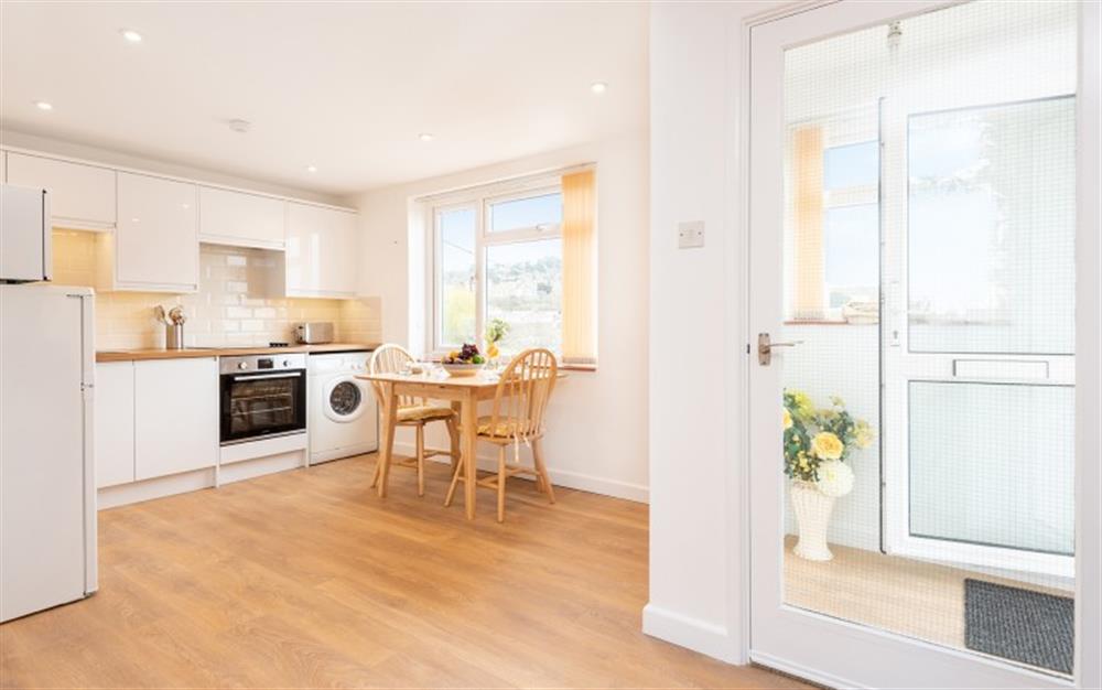 Bright and airy at Lucerne Apartment in Lyme Regis