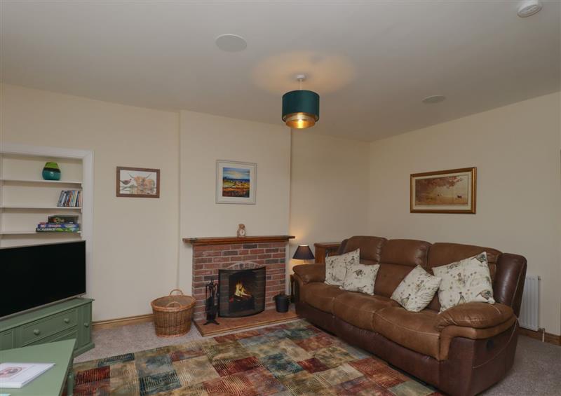 This is the living room at Lucys cottage, Canonbie near Langholm
