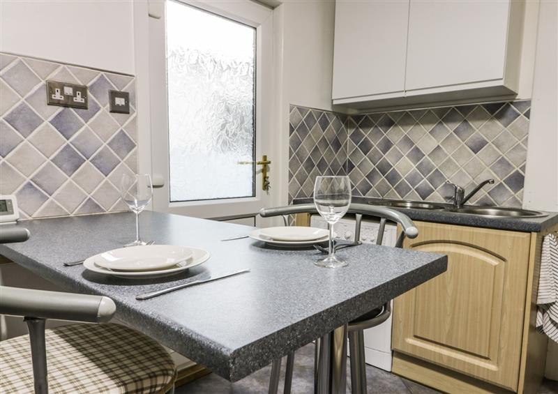 This is the kitchen at Lucys Retreat, Bridlington