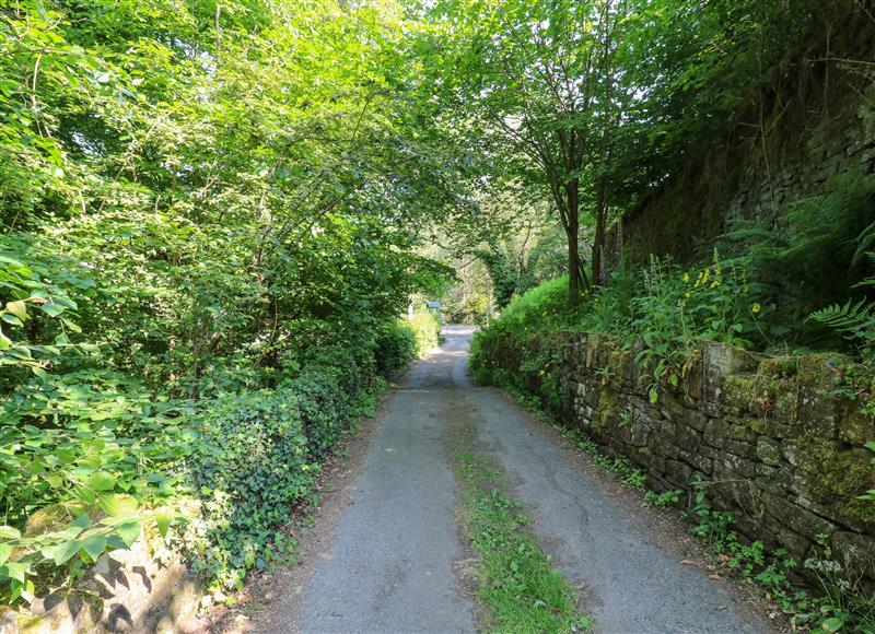The area around Ludd Brook Cottage at Ludd Brook Cottage, Luddenden