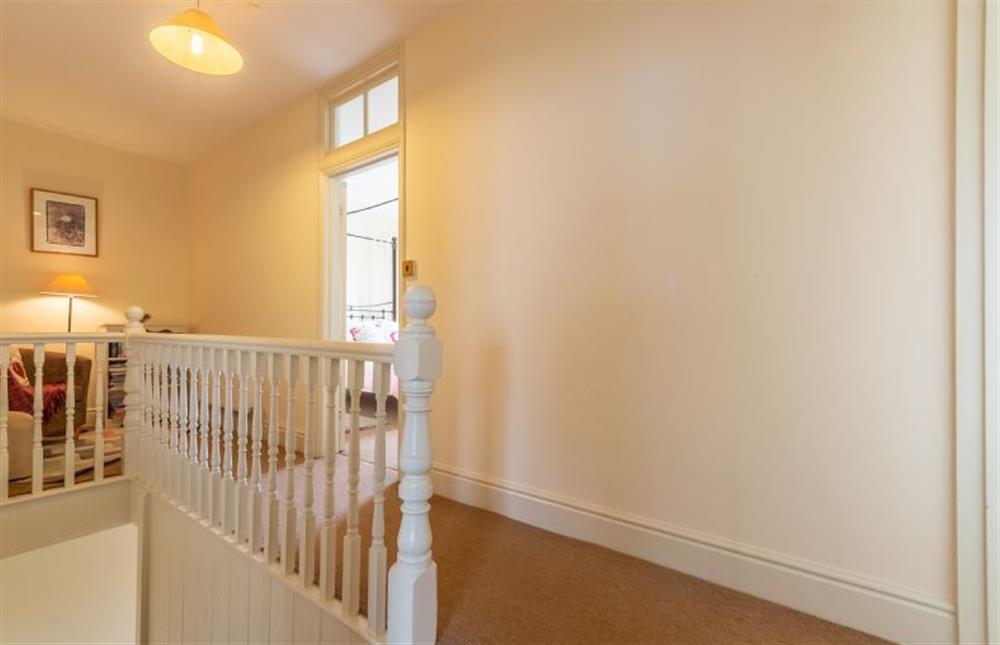 First floor: Landing with sitting area at Ludham Hall Cottage, Ludham near Great Yarmouth