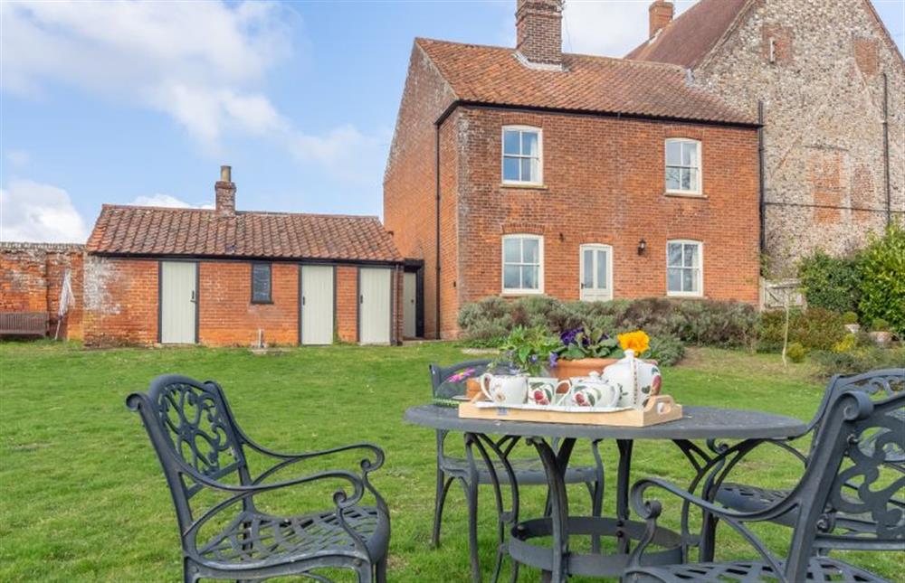 The perfect spot for a cuppa and some cake! at Ludham Hall Cottage, Ludham near Great Yarmouth