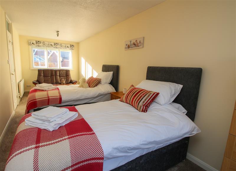 One of the 3 bedrooms at Ludlow House, Ludlow