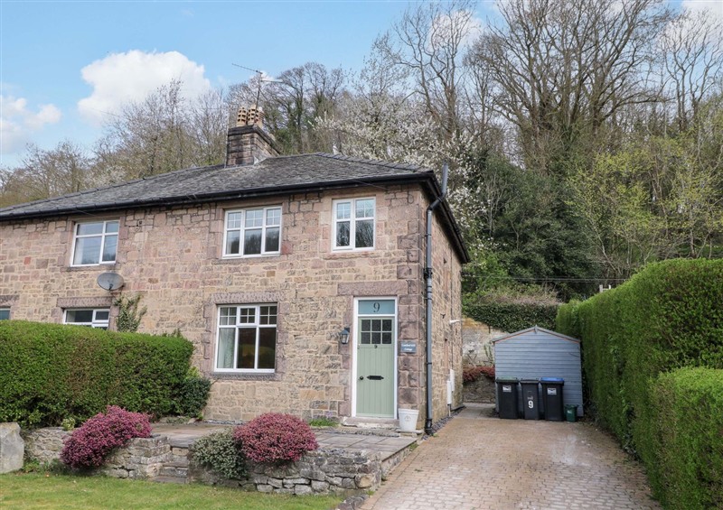 This is the setting of Lumford Mill Cottage at Lumford Mill Cottage, Bakewell