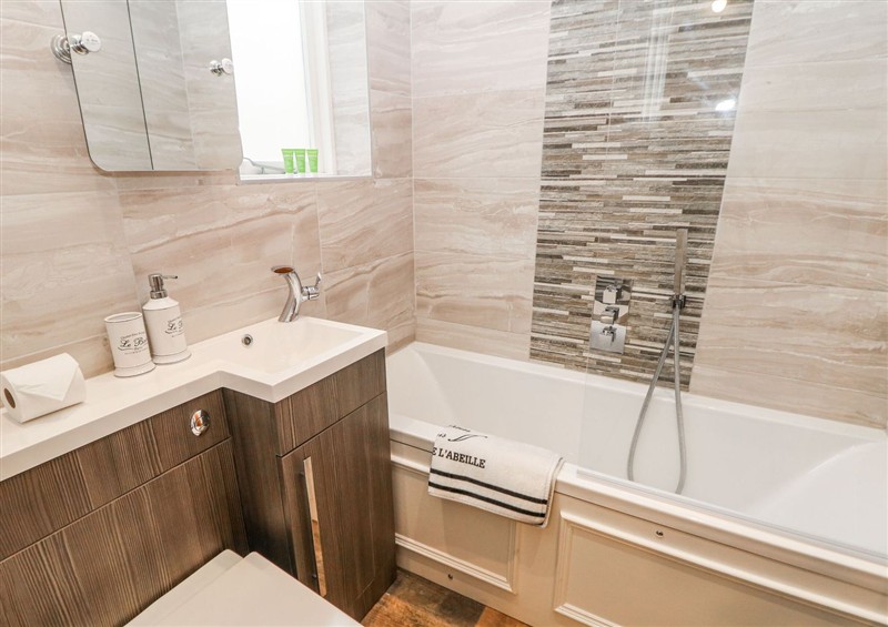 The bathroom at Lumsdale, Matlock Bath
