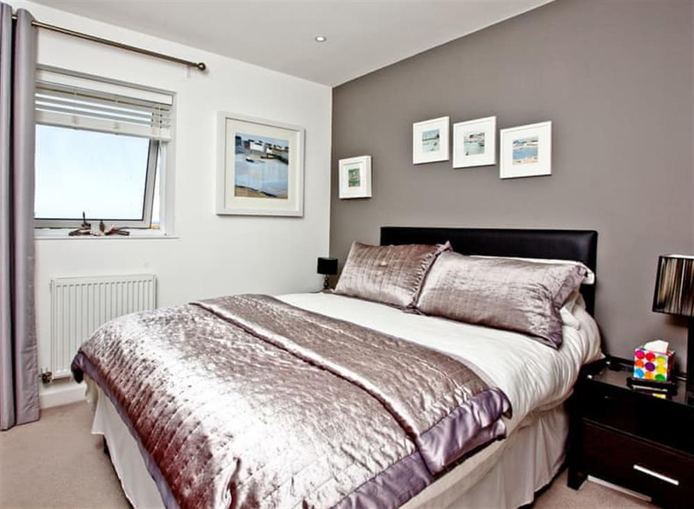Double bedroom at Luna Blue in Tre Lowen, Newquay