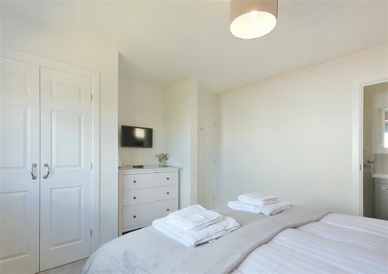 One of the bedrooms at Luna Tide, Seahouses