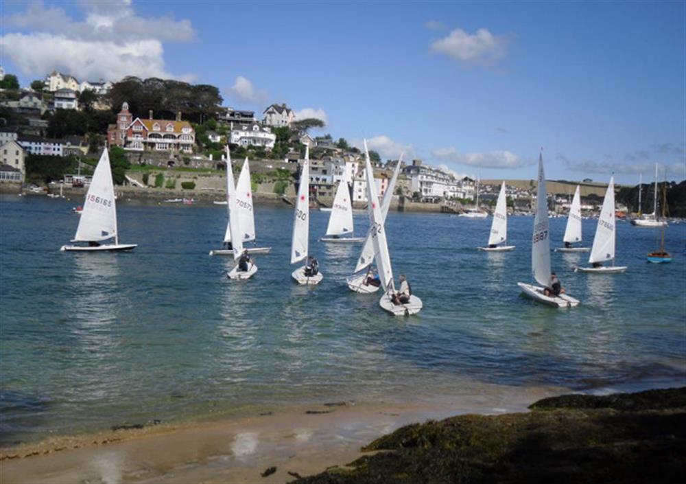 Salcombe is a town famous for sailing at Lundy in Salcombe