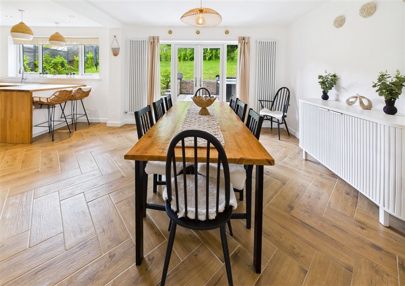 Dining room at Luxury Beach Stay with Hot Tub, Burry Port