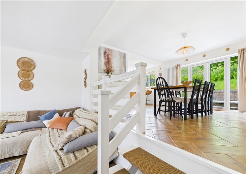 Enjoy the living room (photo 3) at Luxury Beach Stay with Hot Tub, Burry Port