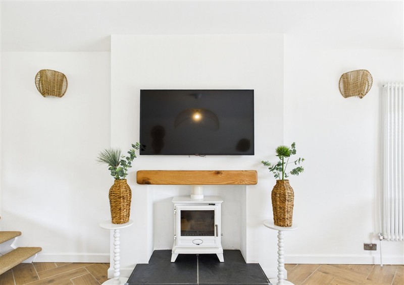 Enjoy the living room at Luxury Beach Stay with Hot Tub, Burry Port