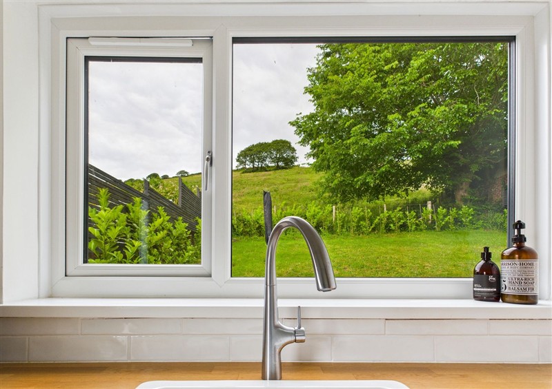 The kitchen at Luxury Beach Stay with Hot Tub, Burry Port