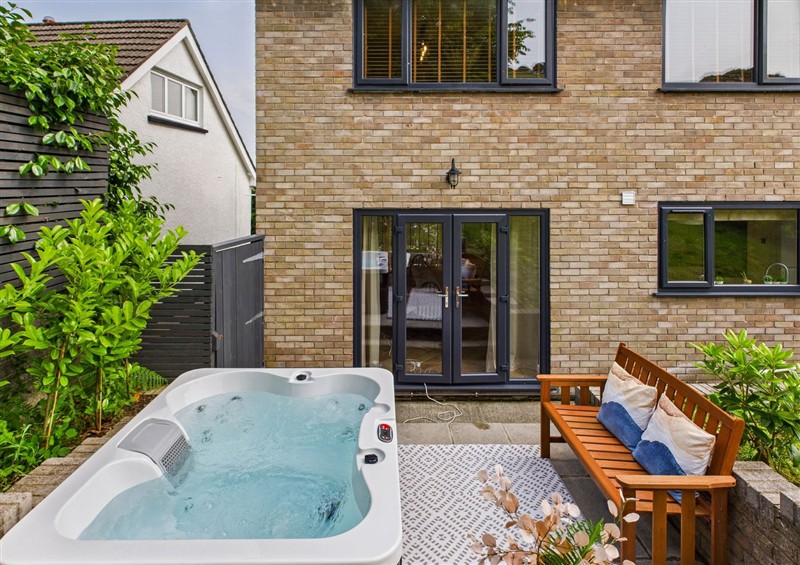 There is a swimming pool at Luxury Beach Stay with Hot Tub, Burry Port