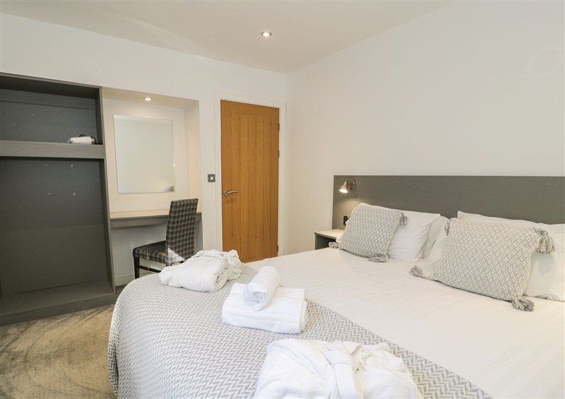 A bedroom in Luxury Lodge 44 at Luxury Lodge 44, Dyserth