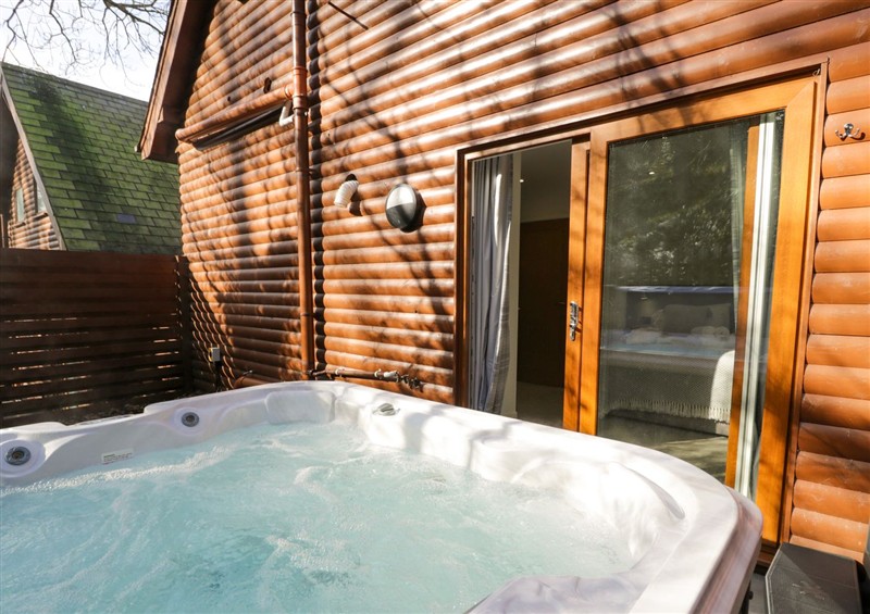 The setting of Luxury Lodge 44 at Luxury Lodge 44, Dyserth