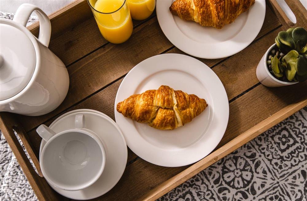 Breakfast on a tray