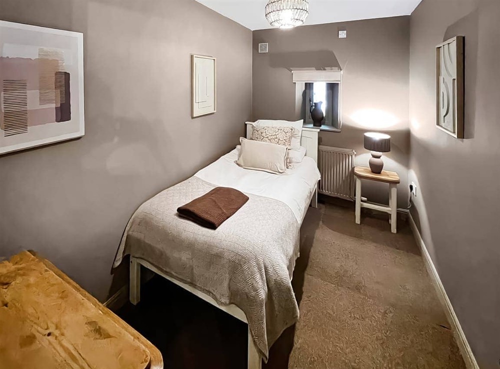 Single bedroom at Luxury Well-Being Barn in Kilnsey, near Grassington, North Yorkshire
