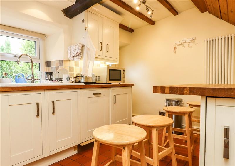 This is the kitchen at Lychgate Cottage, Giggleswick near Settle